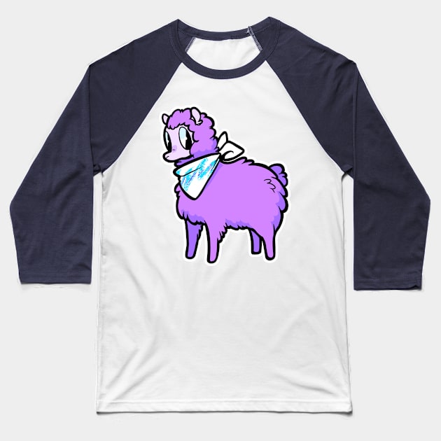 Rad Alpaca Baseball T-Shirt by arkay9